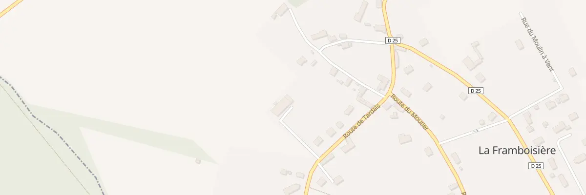 Plan du 4 Chem de la Halte à La Framboisière