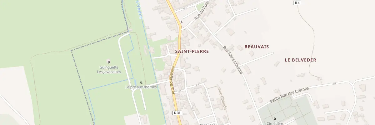 Plan du 31 Rue Bourgeoise à Beaulieu-lès-Loches
