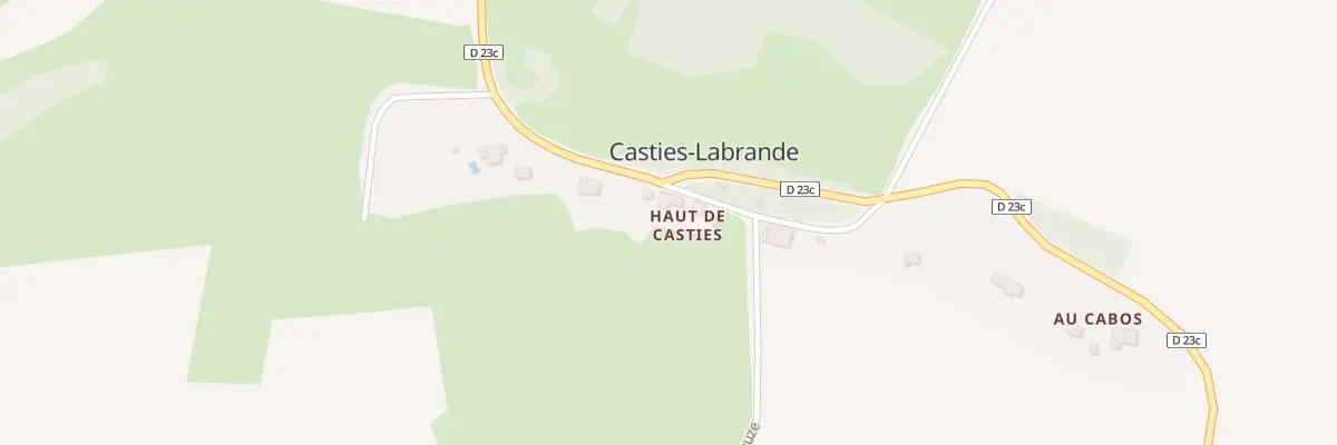 Plan du 21 Haut de Casties à Casties-Labrande