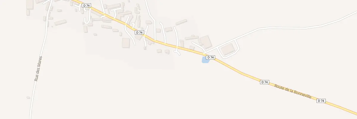 Plan du 3 Rte de la Bonneville à Glisolles