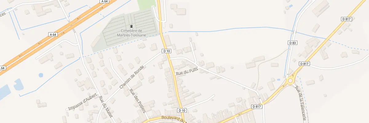 Plan du 4 Rue des Fleurs à Martres-Tolosane