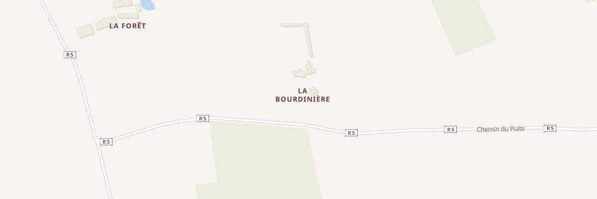 Plan du 117 La Bourdiniere à Miermaigne