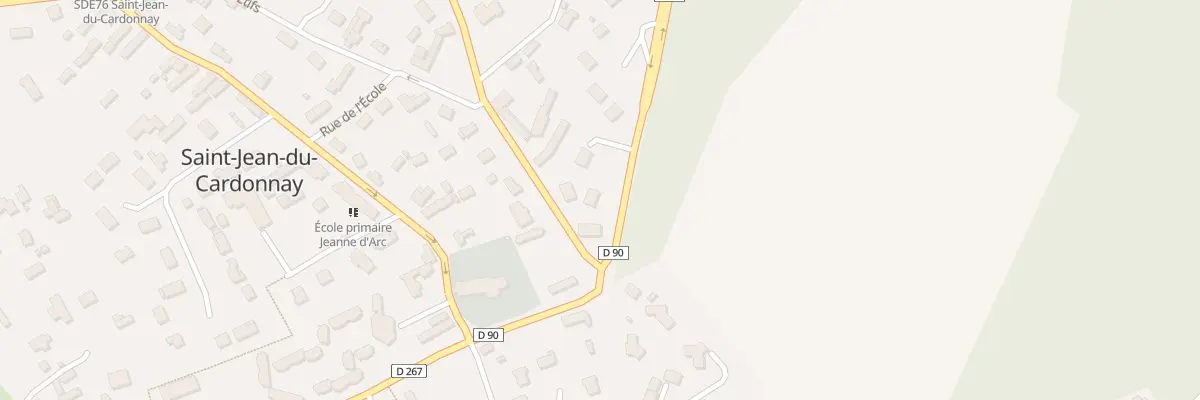 Plan du 50 Rte du Bois Ricard à Saint-Jean-du-Cardonnay