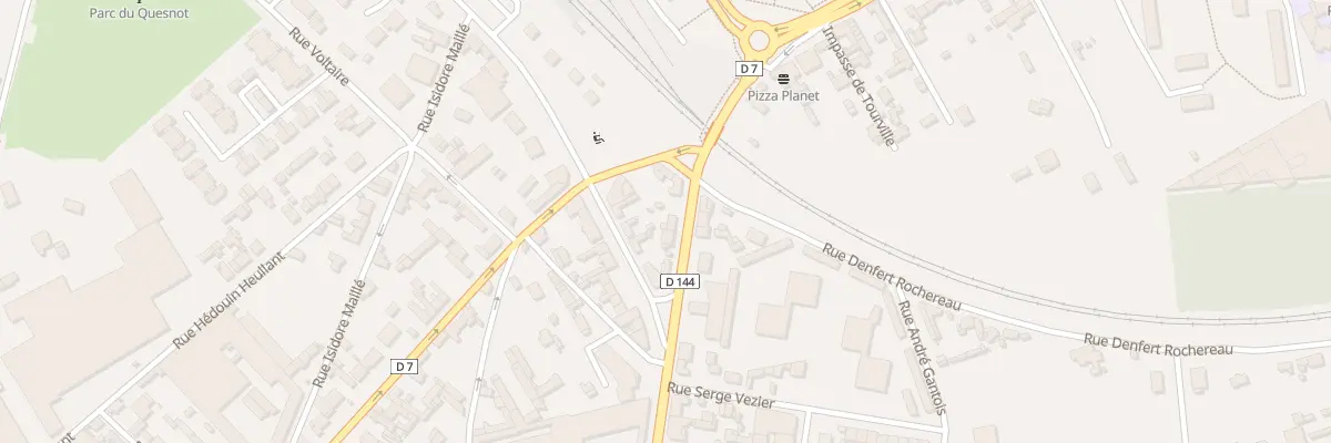 Plan du 7 Rue du Maréchal Leclerc à Saint-Aubin-lès-Elbeuf