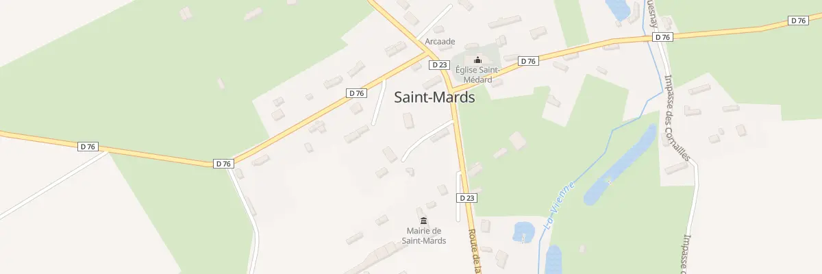 Plan du 9001 Imp du Presbytere à Saint-Mards