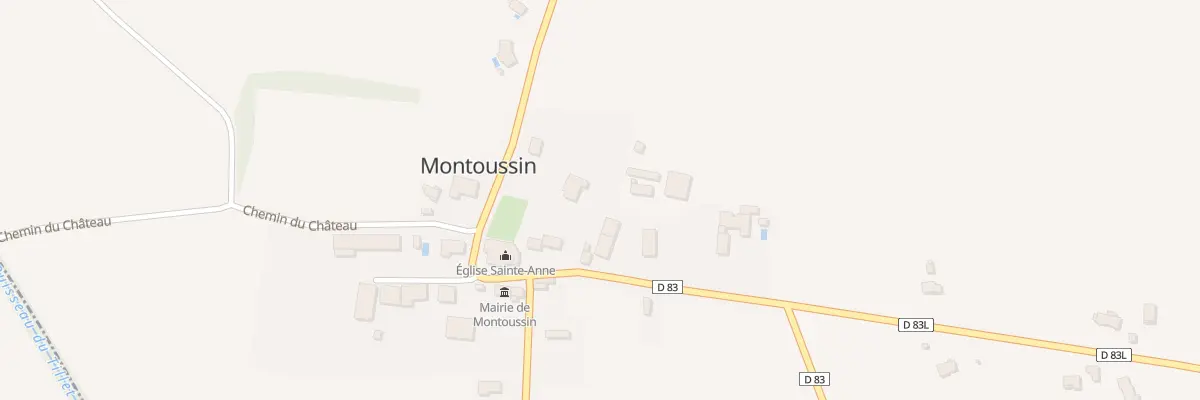 Plan du 32 Le Village Est à Montoussin