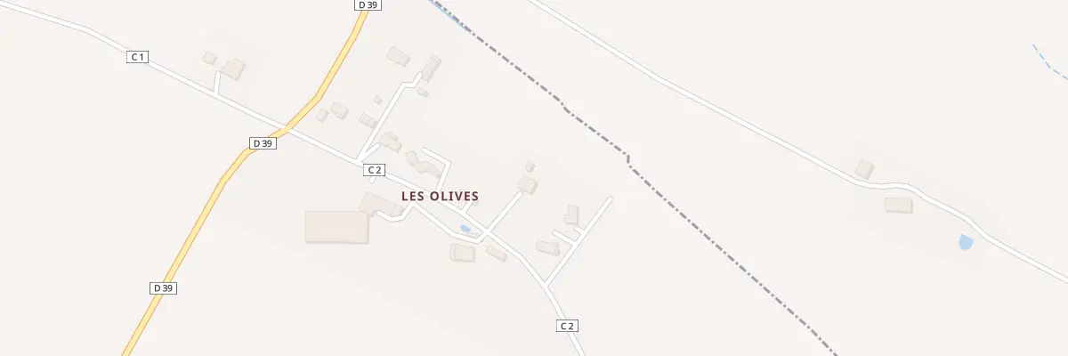 Plan du 5018 Aux Olives à Beaupuy