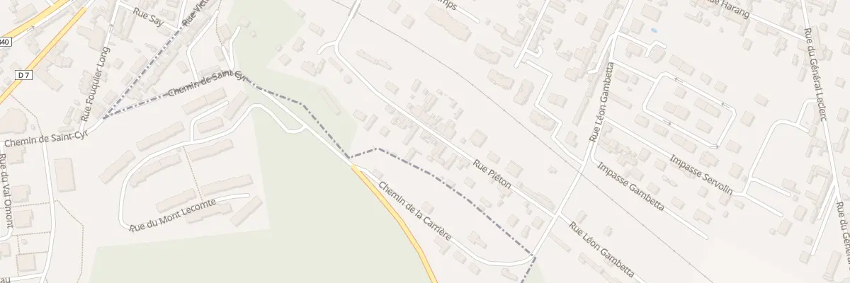 Plan du 188 Rue Piéton à Caudebec-lès-Elbeuf