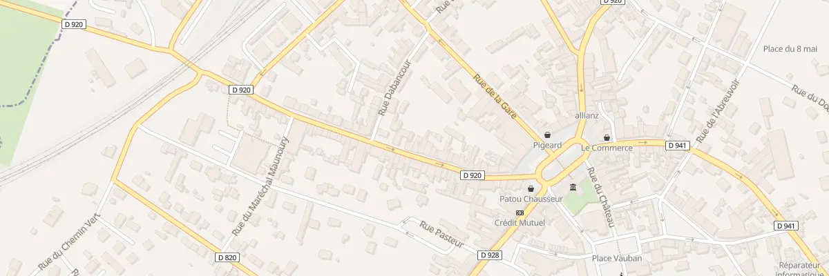 Plan du 24 Rue du Gros Chêne à La Loupe