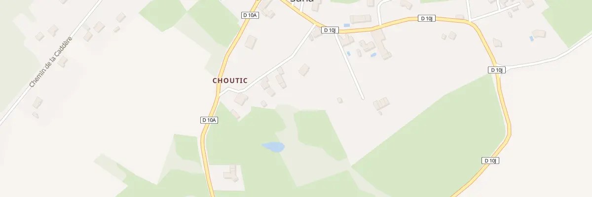 Plan du 95 Che de Choutic à Sana