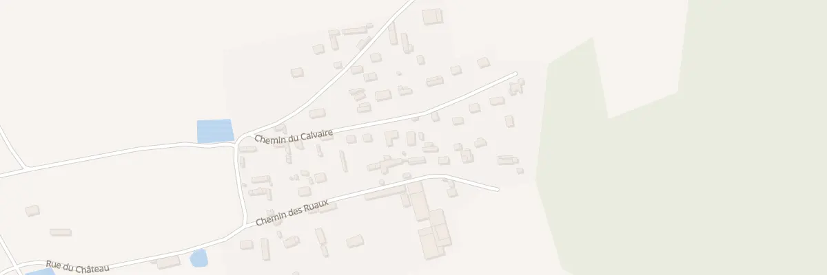 Plan du 12 Chem du Calvaire à Saint-Aubin-d’Écrosville