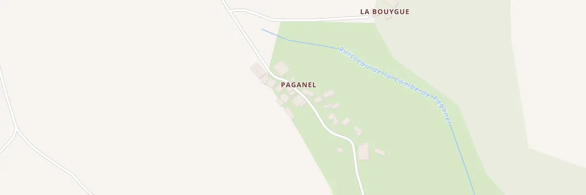 Plan du 5008 Paganel à Fauroux