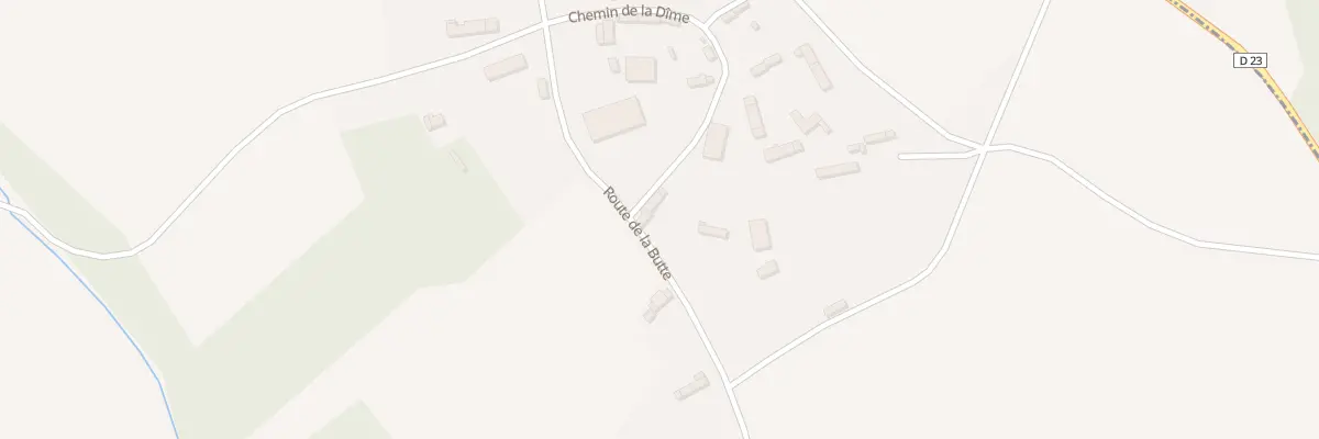 Plan du 4 Rte de la Butte à Tillières-sur-Avre