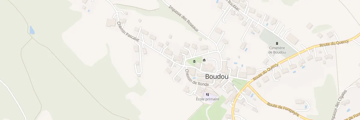 Plan du 10 Che Pascalet à Boudou
