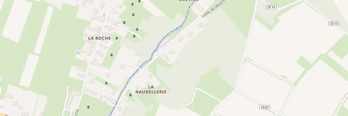 Plan du 18B Rue de la Vallée de Mesvres à Civray-de-Touraine