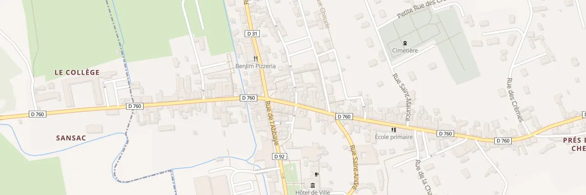 Plan du 12 Rue de Guigne à Beaulieu-lès-Loches