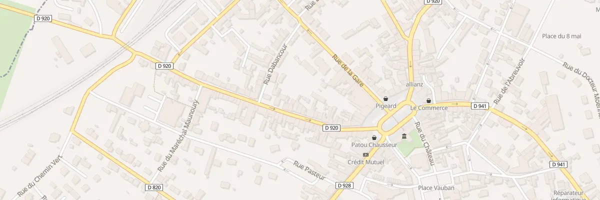 Plan du 20 Rue du Gros Chene à La Loupe