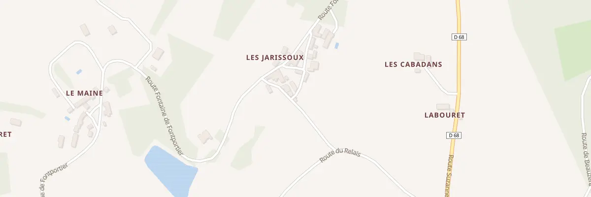 Plan du 102 Che d’Eulalie à Ajat