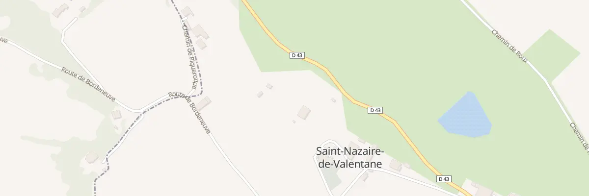 Plan du 5017 Picarroque à Saint-Nazaire-de-Valentane