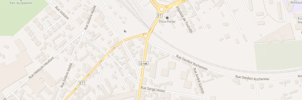 Plan du 8 Rue du Maréchal Leclerc à Saint-Aubin-lès-Elbeuf