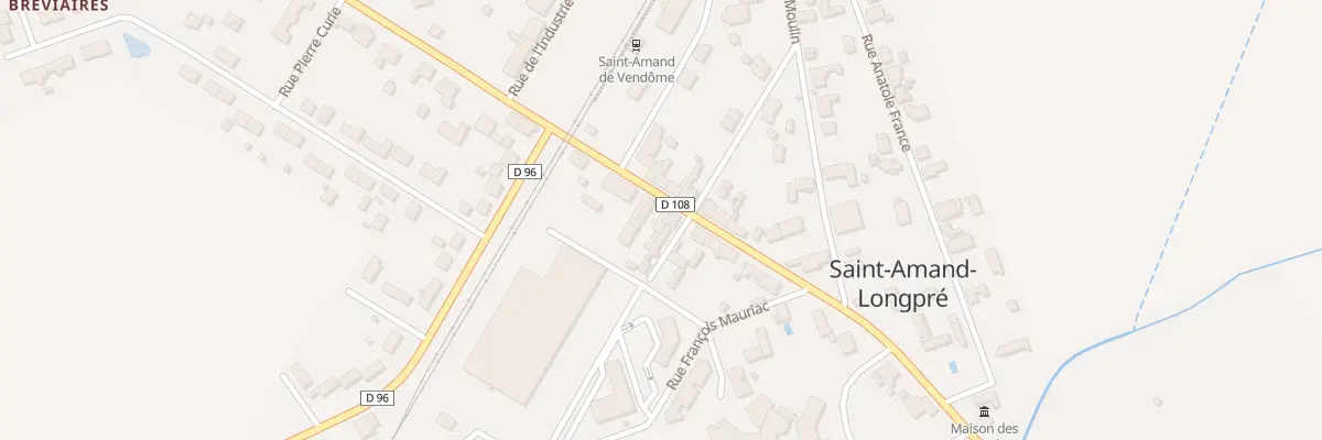 Plan du 50 Rue Jules Ferry à Saint-Amand-Longpré