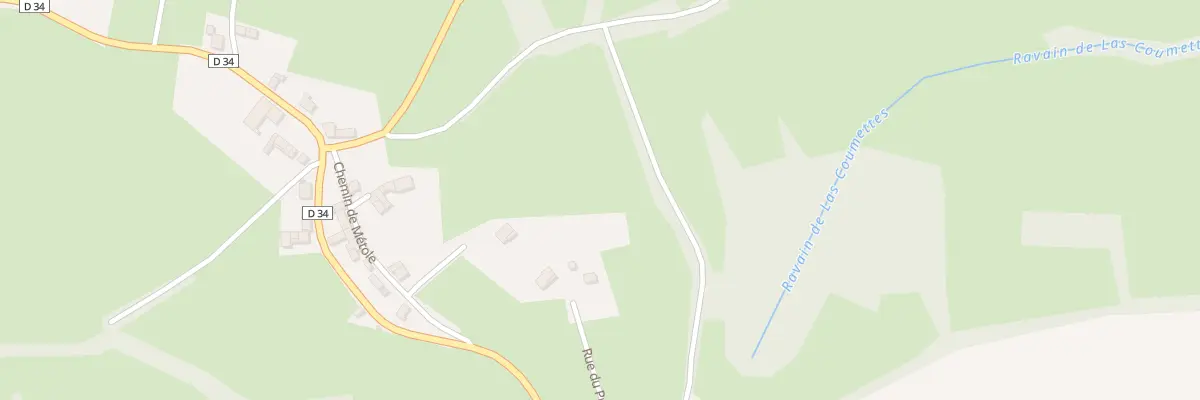 Plan du 5001 Pujoou à Betchat