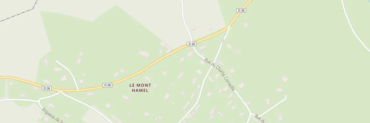 Plan du 527 Rue St Martin La Corneille à Saint-Cyr-la-Campagne