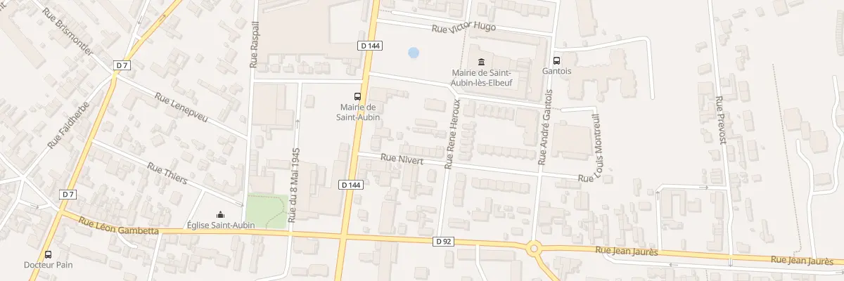 Plan du 10 Rue Nivert à Saint-Aubin-lès-Elbeuf