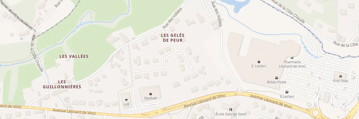 Plan du 7 All des Vergers à Amboise