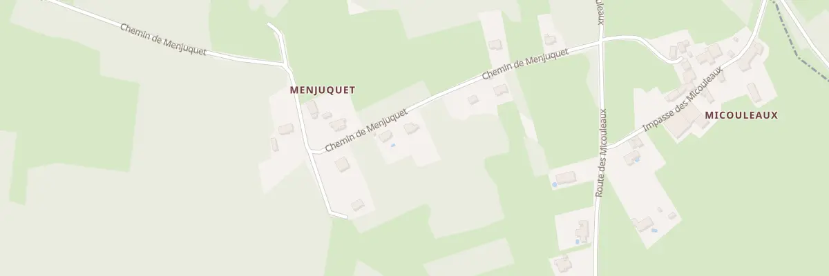 Plan du 259 Che de Menjuquet à Sana