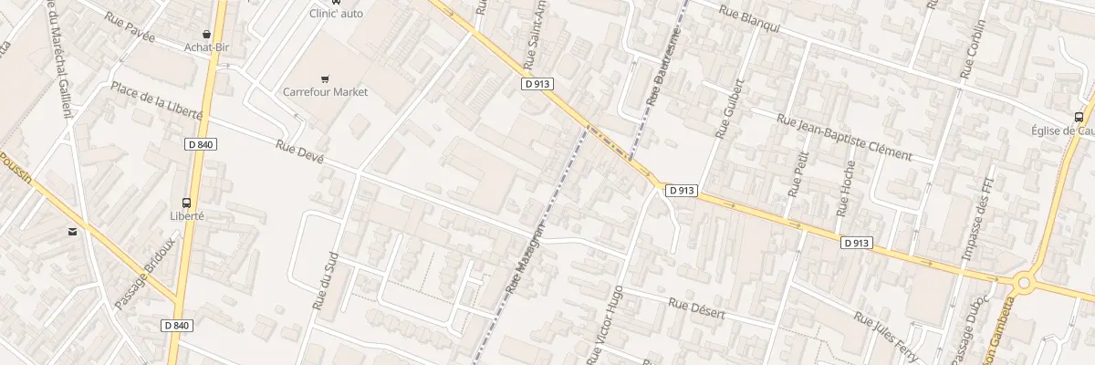 Plan du 10 Rue Mazagran à Elbeuf