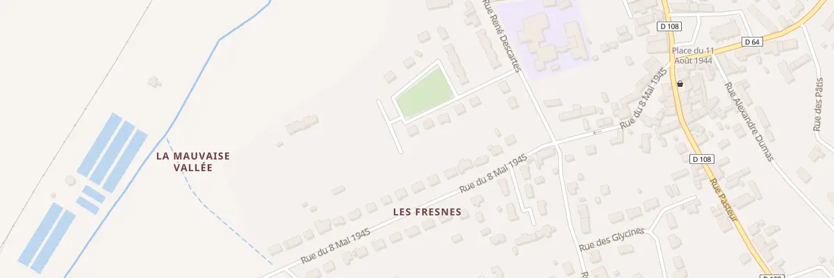 Plan du 14 Rue Blaise Pascal à Saint-Amand-Longpré