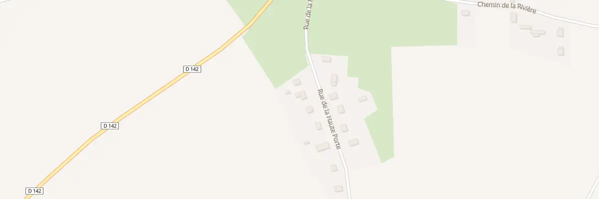 Plan du 3 Rue de la Haute Porte à Bernienville