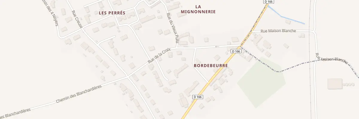 Plan du 12 Rue de la Croix à Marcilly-en-Beauce