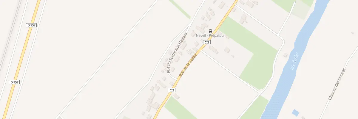 Plan du 67 Rue de la Vallée à Naveil