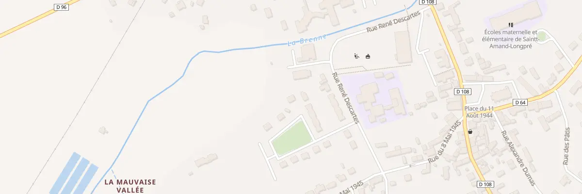 Plan du 20 Rue Blaise Pascal à Saint-Amand-Longpré