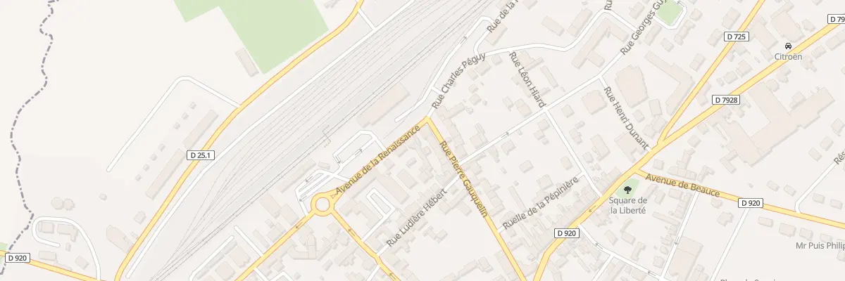 Plan du 11 Rue Pierre Gauquelin à La Loupe