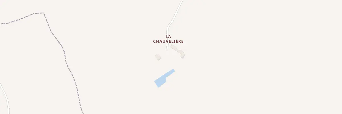 Plan du 1 La Chauveliere à La Chapelle-Vicomtesse