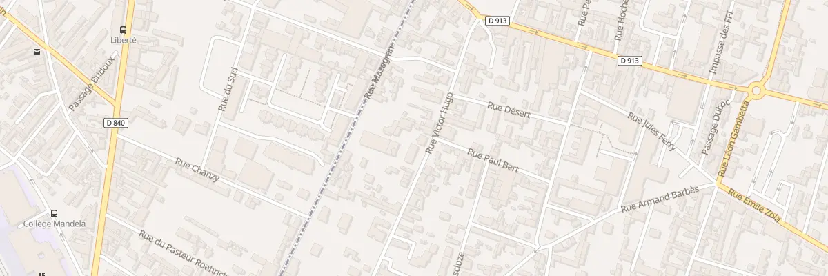 Plan du 20 Rue Victor Hugo à Caudebec-lès-Elbeuf