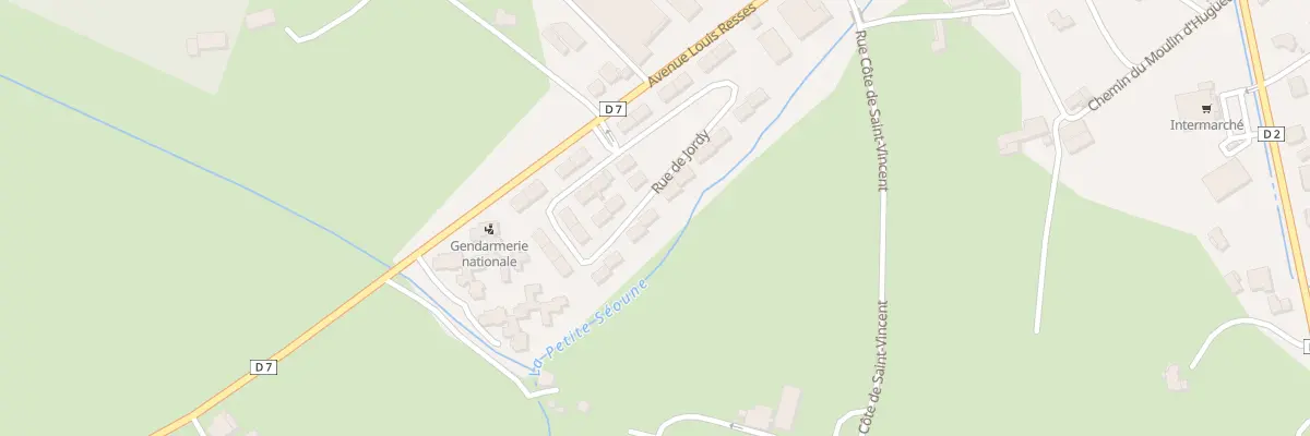 Plan du 25 Rue de Jordy à Montaigu-de-Quercy