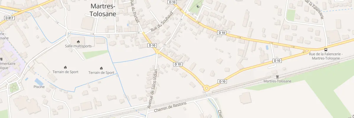 Plan du 27 Rue du Portail à Martres-Tolosane