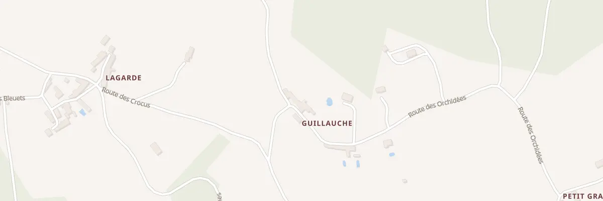 Plan du 113 Guillauche à Sainte-Eulalie-d’Ans