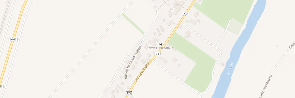 Plan du 57 Rue de la Vallée à Naveil
