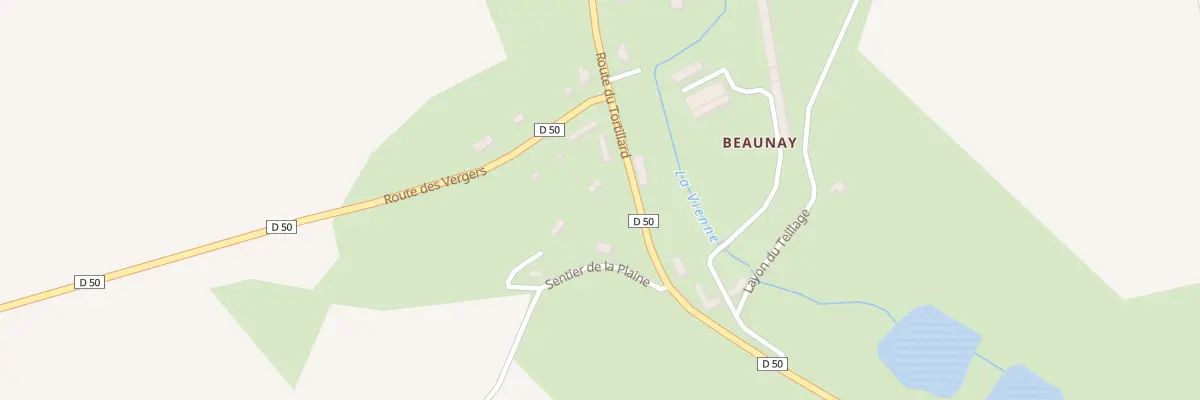 Plan du 1911 Rte du Tortillard à Beauval-en-Caux