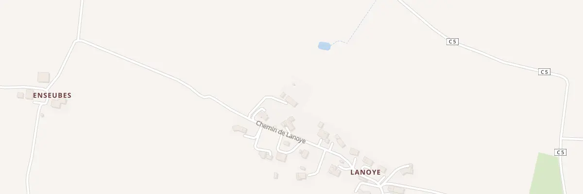 Plan du 5570 A Lanoye à Marestaing