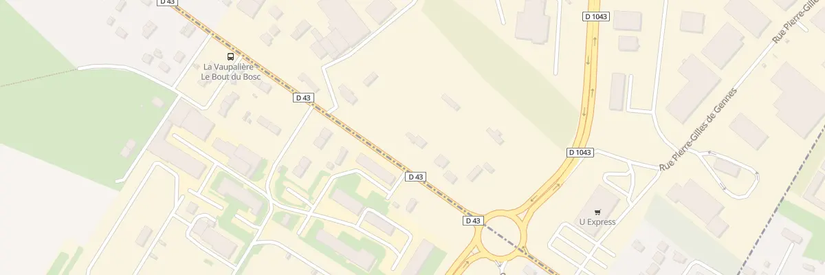 Plan du 444 Rte de Duclair à Saint-Jean-du-Cardonnay