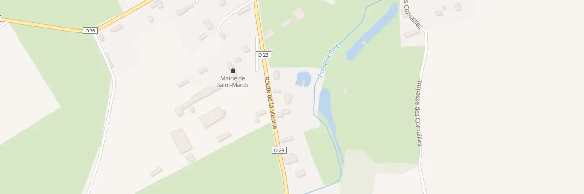 Plan du 10B Rte de la Vienne à Saint-Mards