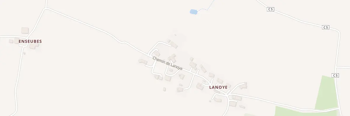 Plan du 5469F A Lanoye à Marestaing