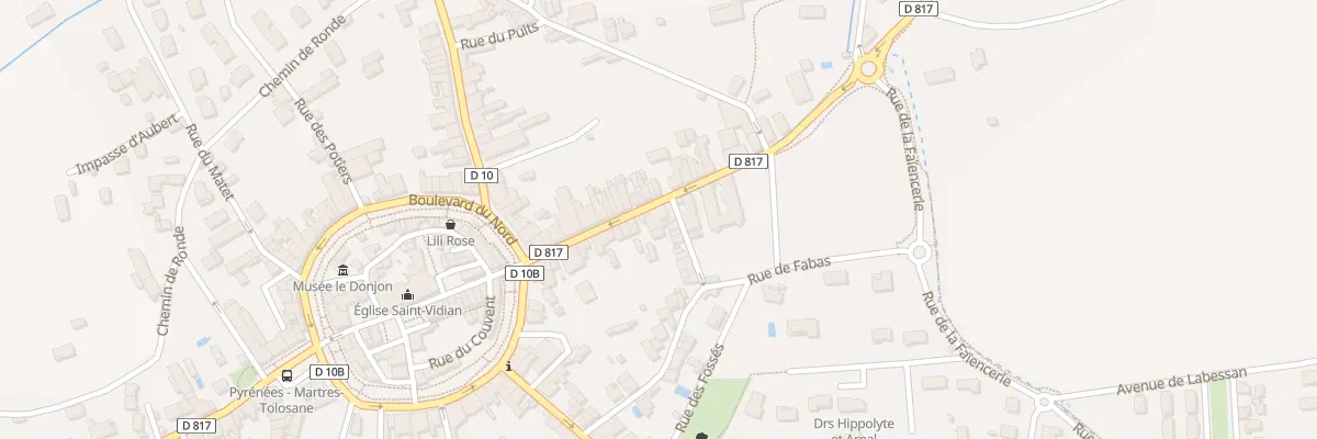 Plan du 18 Rue Saint Roch à Martres-Tolosane