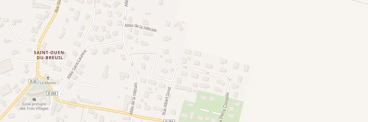 Plan du 67 Rue Pierre Corneille à Saint-Ouen-du-Breuil